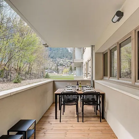 아파트 White Pearl A02, Alpes Agency, Chamonix, Sleeps 4
